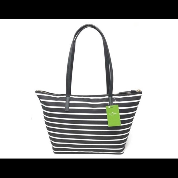 Kate Spade May Street Lida Striped Tote. - Picture 2 of 7